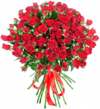 Кустовые красные розы Кустовые красные розы